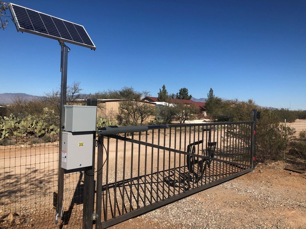 Vail Az Solar pics Maximum controls gate operator