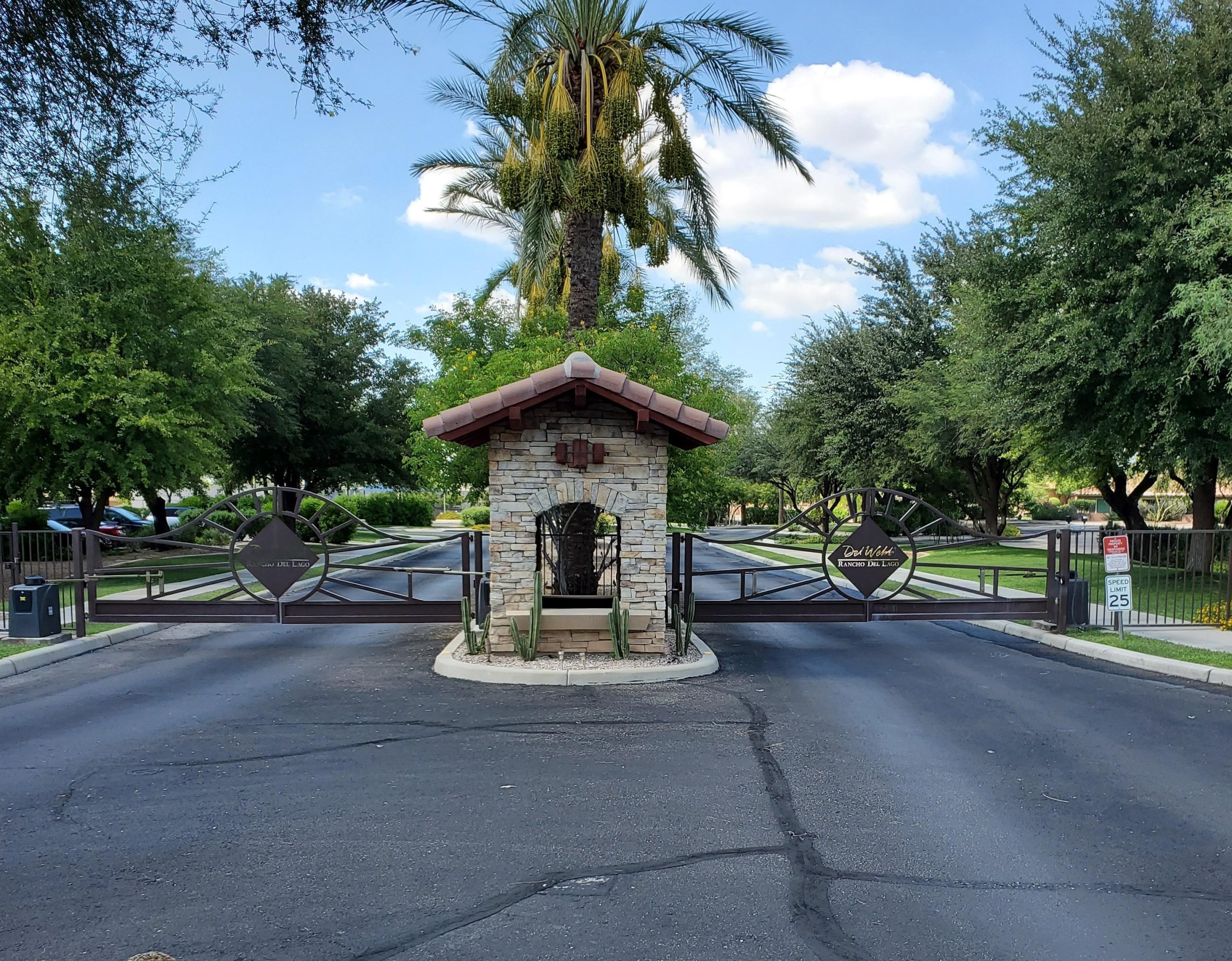 HOA Community Gate Systems built by Moving Gate Systems Tucson