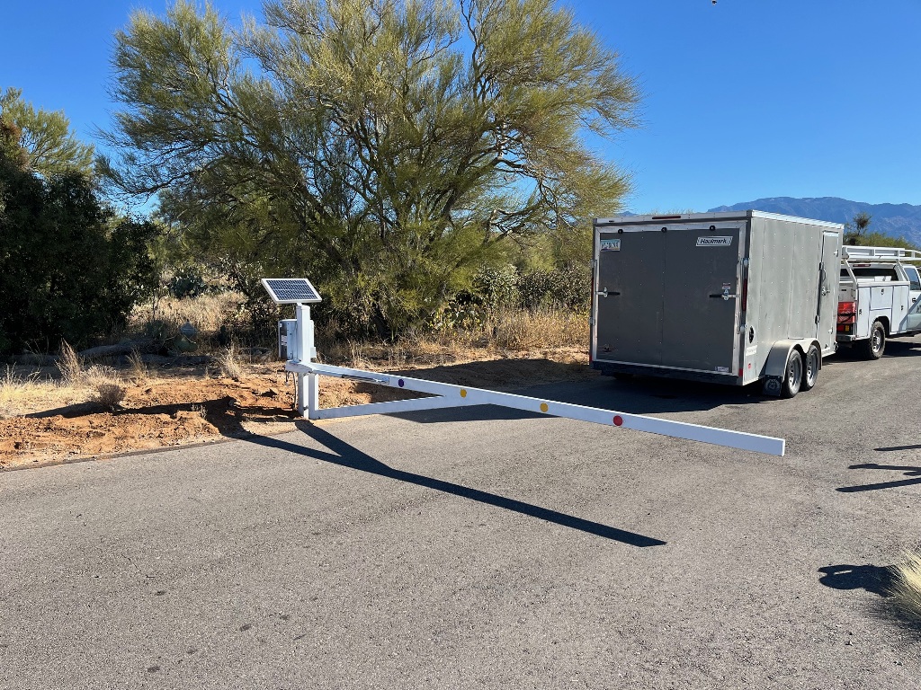 Barrier Gates at La Cholla Airpark 3