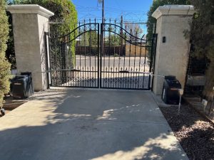 custom driveway gate