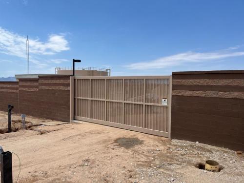 New driveway gate in Oro Valley AZ 1