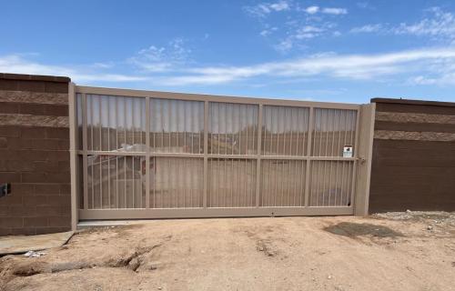 New driveway gate in Oro Valley AZ 2