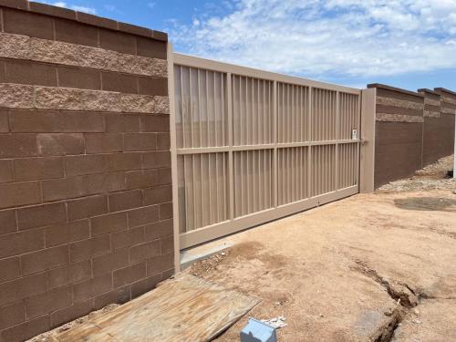 New driveway gate in Oro Valley AZ 3