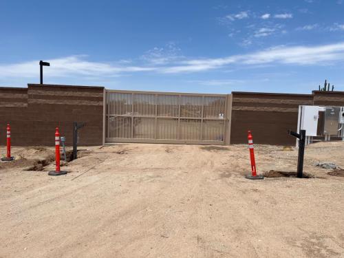 New driveway gate in Oro Valley AZ 5