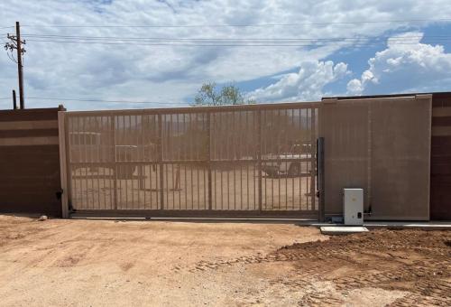 New driveway gate in Oro Valley AZ 9